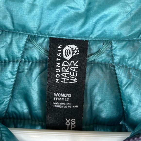 Mountain Hardwear Womens Colorblock Hybrid Fleece Puffer Pullover Anorak XS - Picture 3 of 10